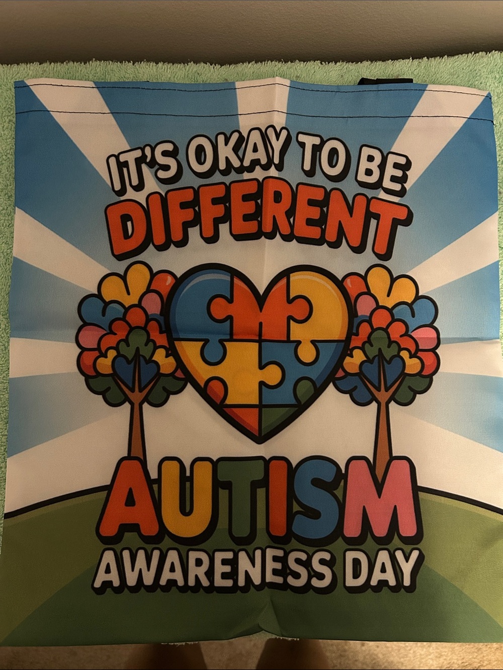 Autism Awareness Tote Bag